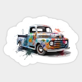 1947 Ford F100 PU Truck Sticker